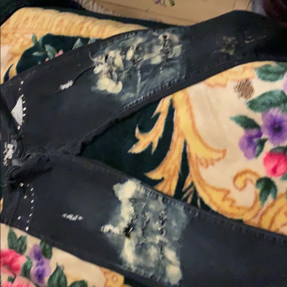 DIY custom skinny jeans